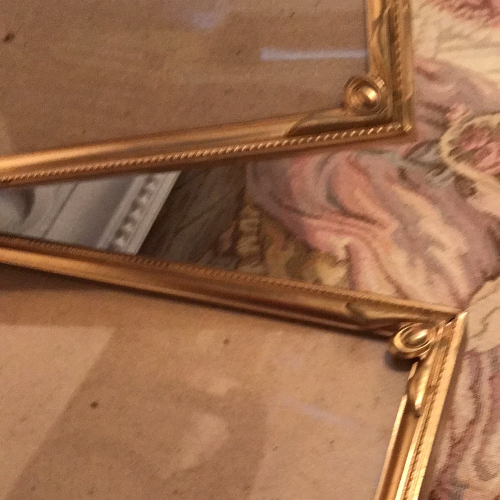 🤩🤩🤩ART DECO 💫 Pair of Brass Picture Frames🌼